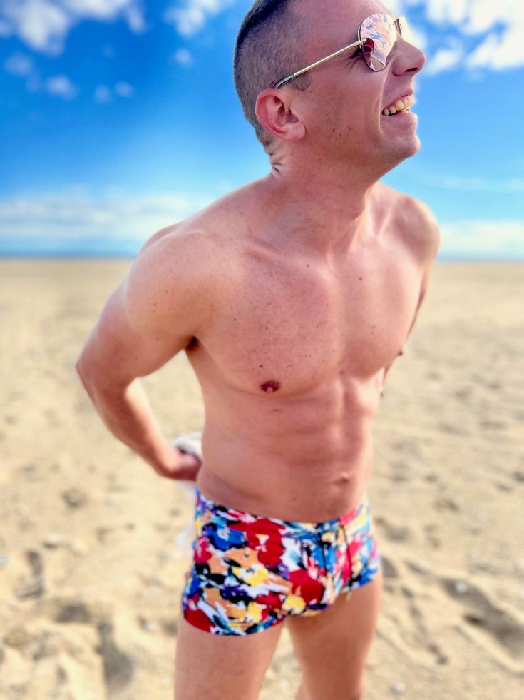 We like water, we like color, we like watercolors. Pairs nicely with Spritely Splatter. Questions about fit or fabric? Chat with our sales team now. Swim Trunk, Trunk, Swimming, Water, Fabric, Blue, Color