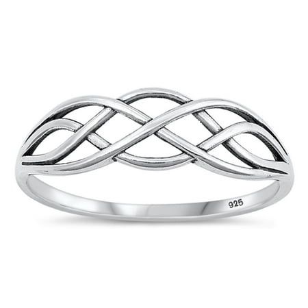 Classic Celtic Ring .925 High Polished Sterling Silver Band Jewelry Female Male Unisex Size 5 All our silver jewelry is crafted from .925 silver also commonly referred to as sterling silver. Sterling silver is the standard for beautiful high-quality silver jewelry and cannot be replicated by lower priced silver plated jewelry. It is 92.5% pure silver, mixed with alloys to add strength and durability to stand the test of time. Keep your fine jewelry shiny and elegant by storing it properly. Jewel Celtic Ring, Tarnish Remover, Celtic Rings, Female Male, Band Jewelry, Silver Plated Jewelry, Plated Jewelry, Sterling Silver Bands, Pure Silver