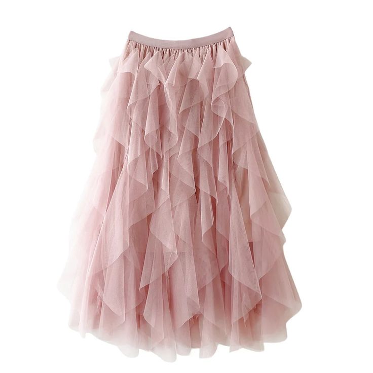 Style: Long Mesh Maxi Tiered Tutu Tulle SkirtsLength: Mid-CalfFit Type: LooseSilhouette: PleatedWaistline: EmpireElasticity: Slight Pattern Type: SolidDetail: LayeredMaterial: Mesh One SizeWaist: 23.62-39.37in / 60-100cmLength: 33.46in / 85cm Pleated Tulle Party Bottoms, Non-stretch Tiered Party Skirt, Non-stretch Tiered Skirt For Party, Non-stretch Tulle Party Skirt, Non-stretch Tulle Skirt For Party, Fitted Pleated Tulle Skirt, Spring Pleated Tulle Bottoms, Spring Party Stretch Maxi Skirt, Feminine Stretch Maxi Skirt For Summer