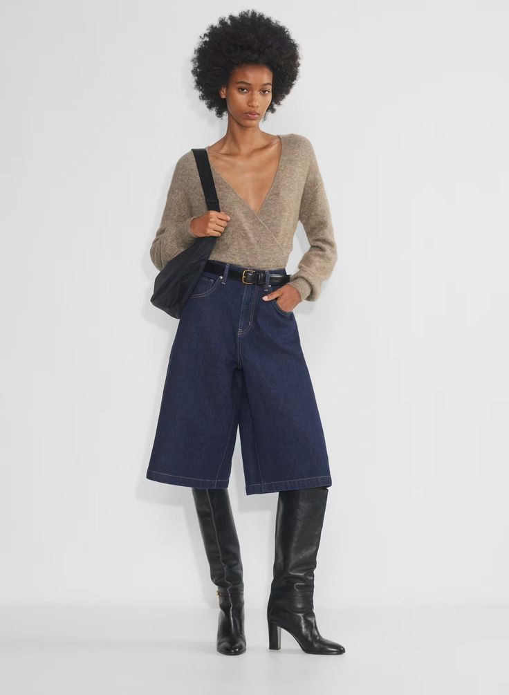 DEAR SWEATER | Aritzia Sweater Aritzia, Micro Skirt, Tailored Coat, Easy Shape, Fully Fashioned, Neck Wrap, Cashmere Coat, Wrap Sweater, Hosiery