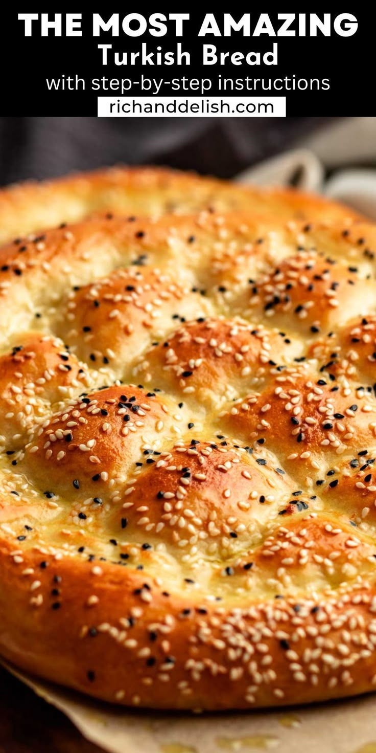 the most amazing turkish bread recipe with step by step instructions