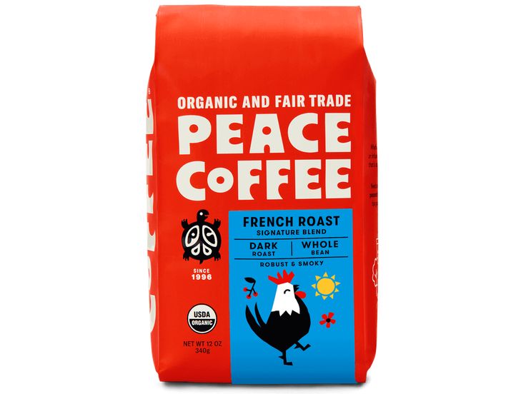 organic and fair trade french roast coffee