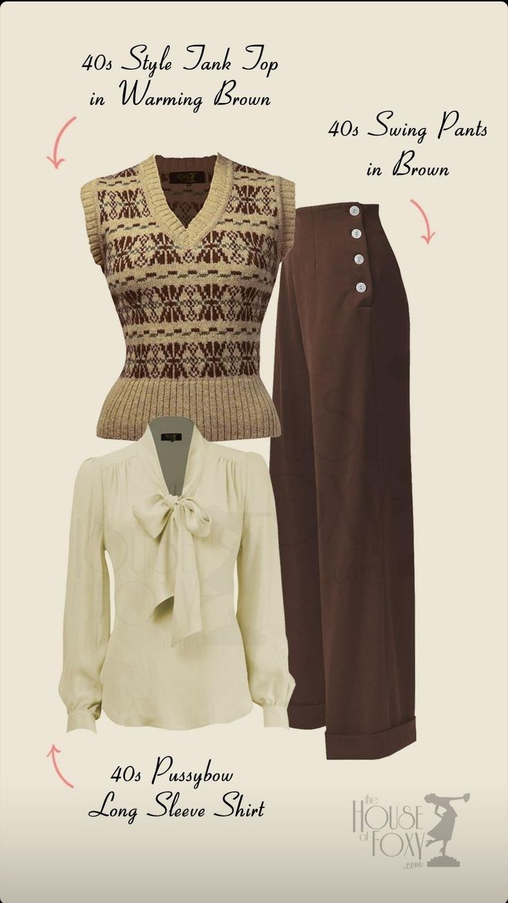 Plus Size Sweater Outfits, Cable Knit Outfit, Sweater And Pants Outfit, Mini Skirt Styling, Sweater Dress With Boots, Outfits 40s, 40s Mode, Outfit Ideas Plus Size, 1940s Fashion Women