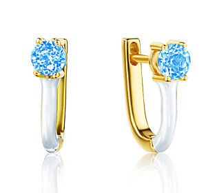 Make your accessorized look stand out with these stunning gemstone earrings complemented with a white enamel setting. From House of Frosted. Elegant Gemstone Earrings With Enamel, Elegant Enamel Earrings With Gemstones, Gold Elegant Hoop Earrings With Gemstone Accents, Elegant Gold Hoop Earrings With Gemstone Accents, White Diamond Gemstone Earrings For Formal Occasions, White Diamond Earrings For Formal Occasions, Formal White Diamond Gemstone Earrings, Luxury White Earrings With Gemstone Accents, Formal Fine Jewelry Huggie Earrings With Gemstones