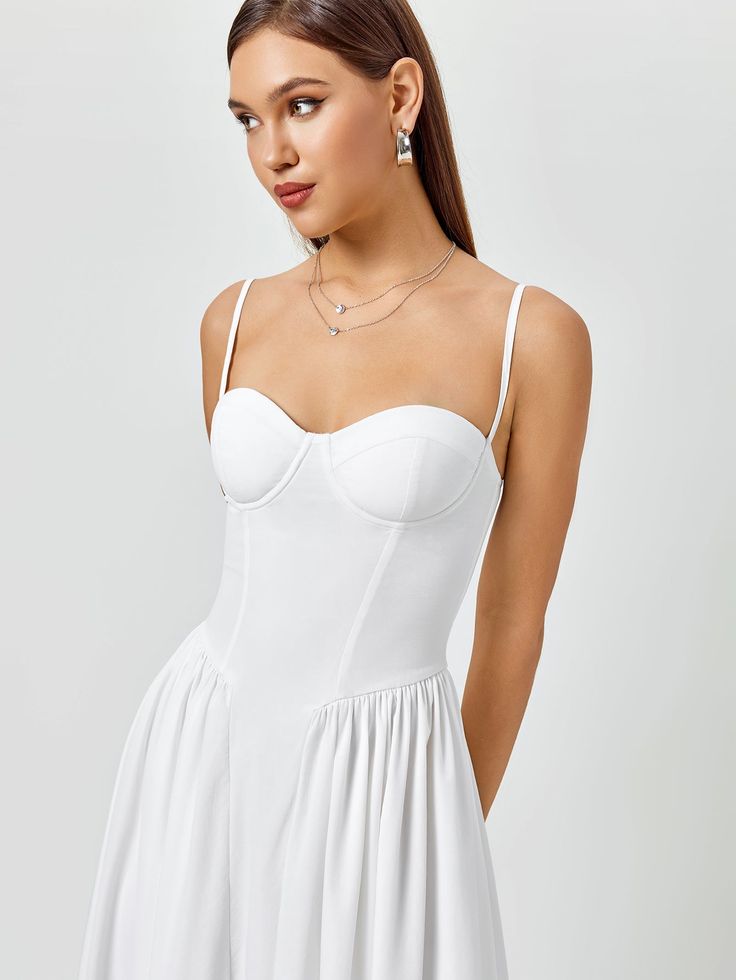 Shop Corset Backless Maxi Dress now at Partheafashion. You can also choose more fashion style. Backless Maxi Dress, Clean Body, Backless Maxi Dresses, Dresses Backless, Halterneck Dress, Festival Dress, Embellished Dress, Dress Cuts, Ruched Dress