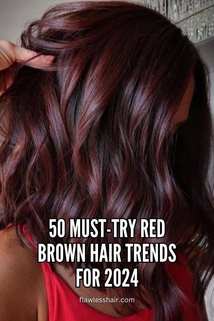 Apothic Dark Red Brown Long Layered Curly Hair, Red Brown Hair Color, Brown Hair Trends, Red Brown Hair, Fall Hair Color For Brunettes, Burgundy Hair, Short Hair Color, Hair Colours, Red Hair Color