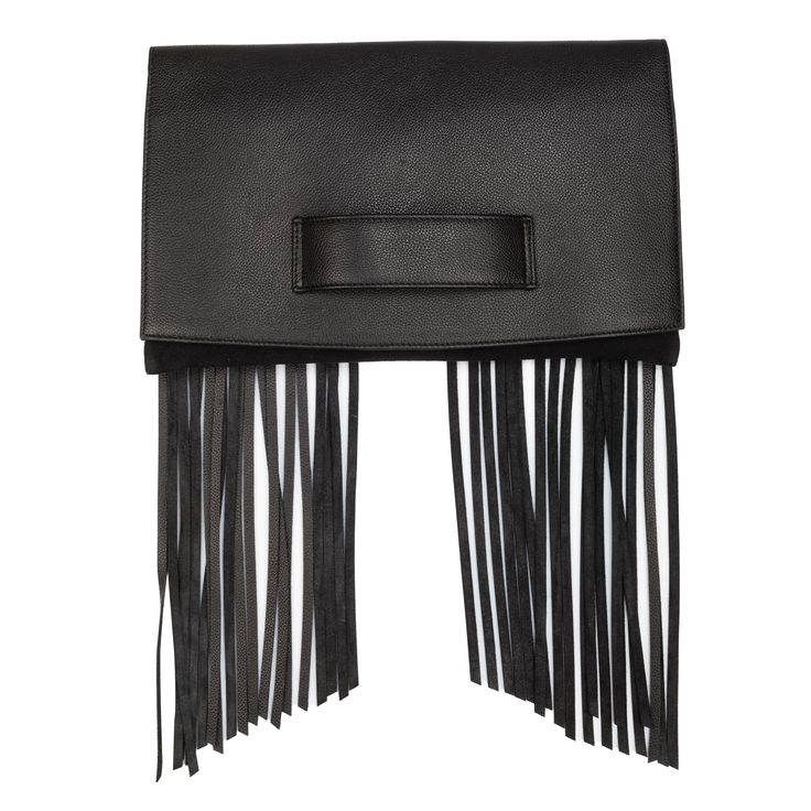 Features : 70% cotton, 30% full grain leather Size: 13" wide, 8.75" tall x 1" deep 5.5" handle open, 10.5" fringe Canvas and leather fold-over clutch with magnetic closure and leather fringe detail Fall Hats, Cowboy Boots Women, Black Fringe, Leather Fringe, Leather Clutch, Magnetic Closure, Full Grain Leather, Hat Fashion, Size 13