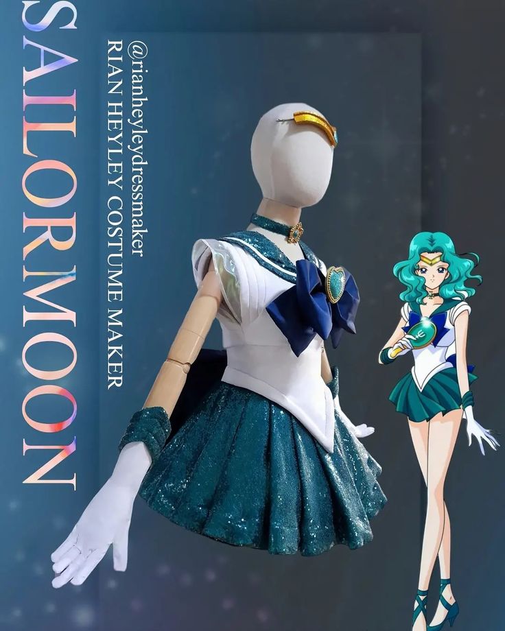 #sailormoon #sailormooncosplay #sailormoonneptune #neptune #cosplay #anime Sailor Mercury Cosplay, Sailor Neptune Cosplay, Moon Cosplay, Sailor Moon Cosplay, Sailor Neptune, Sailor Mercury, Cosplay Outfits, Cosplay Anime, Sailor Moon