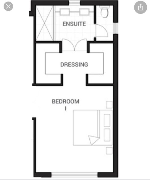 the floor plan for a two bedroom apartment