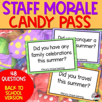 the back to school version of the staf - movable candy pass