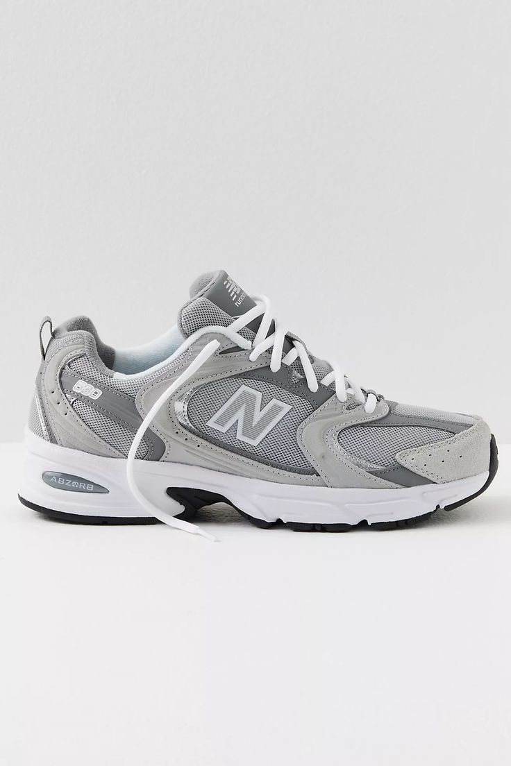 New Balance 530 Sneakers | Free People Cute Shoes Women, New Balance 530 Trainers, Nb Sneakers, Shoe Storage Ideas, Pretty Sneakers, Grey New Balance, Pretty Shoes Sneakers, Chic Sneakers, Dad Shoes