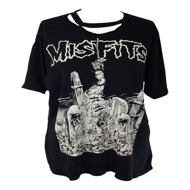 Vintage Misfits Music Graphic Tshirt T0295Vintage Misfits Music Graphic Tshirt T0295   This model reduces inventory waste and allows customers to create personalized designs. These t-shirts are made from high-quality materials and come in a range of sizes and colors, making them versatile for any occasion. Edgy Short Sleeve T-shirt With Band Logo, Band Merch T-shirt With Graphic Print And Crew Neck, Relaxed Fit Band Merch T-shirt With Logo, Relaxed Fit Graphic T-shirt For Concerts, Alternative Style Graphic T-shirt With Short Sleeves, Crew Neck T-shirt With Text Print For Concert, Grunge Short Sleeve T-shirt For Concert, Punk Style Screen Print Short Sleeve Tops, Grunge T-shirt With Screen Print For Streetwear