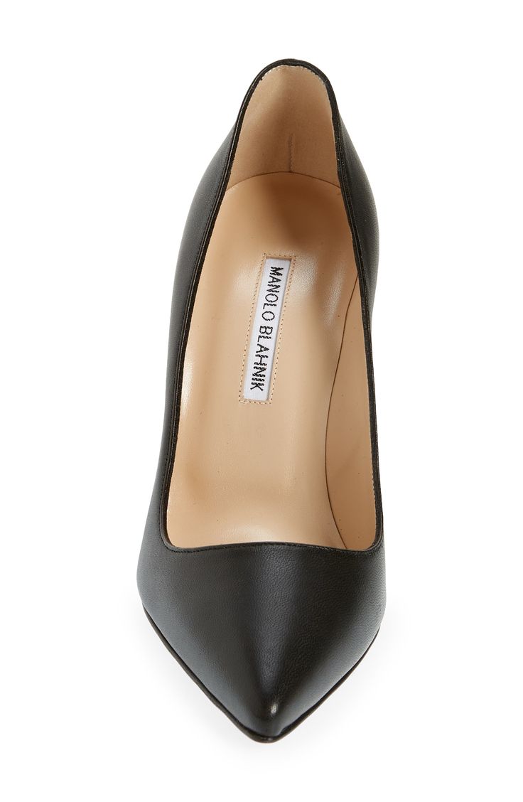 Crafted in Italy with a low topline and slender stiletto heel, this iconic pointy-toe pump is made from soft leather in a goes-with-anything hue. 4" (105mm) heel Leather upper, lining and sole Made in Italy Women's Designer Shoes Pointed Toe Calf Leather Court Shoes With 4-inch Heel, Classic Calf Leather Heels With Padded Heel, Sleek Leather Sole Court Shoes With Closed Toe, Sleek Closed Toe Court Shoes With Leather Sole, Sleek Calf Leather Heels With 4-inch Heel, Sleek Court Shoes With Leather Sole And Closed Toe, Classic Formal Court Shoes With 4-inch Heel, Evening Calf Leather Court Shoes With Sculpted Heel, Classic Calf Leather Heels With Deep Heel Cup