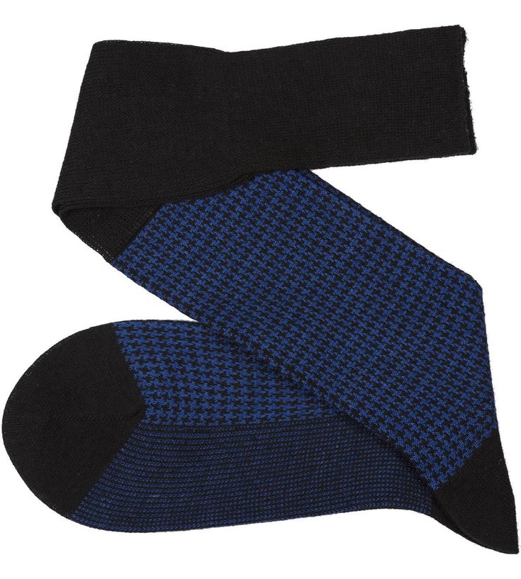 Viccel Socks - Black Sax Houndstooth Wool Silk Socks Viccel Black Sax Houndstooth Wool Silk Socks will elevate your formal look. Durable and made from the most superior Wool Silk Socks these men's socks are hand-finished creating a premium men's sock, available in a large range of colours. We designed with comfort and style in mind, Viccel Black Sax Houndstooth Wool Silk Socks from Viccel Dress socks will become your go-to socks of the season. They complement a crisp pair of denim jeans as much Black Business Socks For Winter, Black Formal Winter Socks, Formal Black Winter Socks, Fitted Black Business Socks, Silk Socks, Mens Dress Socks, Men's Socks, Mens Dress, Dress Socks