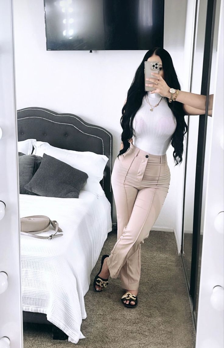 Buchona Summer Outfits, Buchifresa Outfits Summer, Cute Summer Business Casual Outfits, Buchifresa Fall Outfits, Work Appropriate Outfits Casual, Cute Court Outfits, Baddie Formal Outfits, Young Classy Outfits, Fall Buchi Fresa Outfits