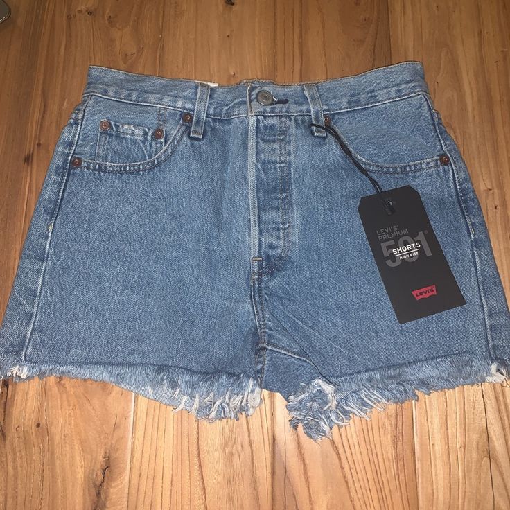 Never Worn, Perfect Condition 25” Waist Denim Shorts. Bought For $69.50, They Didn’t Fit Me So I’m Reselling For $50. Message Me For Inquiries! Fitted Denim Jean Shorts With Belt Loops, Classic Fitted Denim Jean Shorts, Levi's Classic Denim Bottoms, Levi's Classic Medium Wash Bottoms, Classic Levi's Denim Bottoms, Classic Levi's Medium Wash Bottoms, Medium Wash Fitted Bottoms For Streetwear, Classic High Waist Denim Jean Shorts, Classic High-waist Denim Jean Shorts