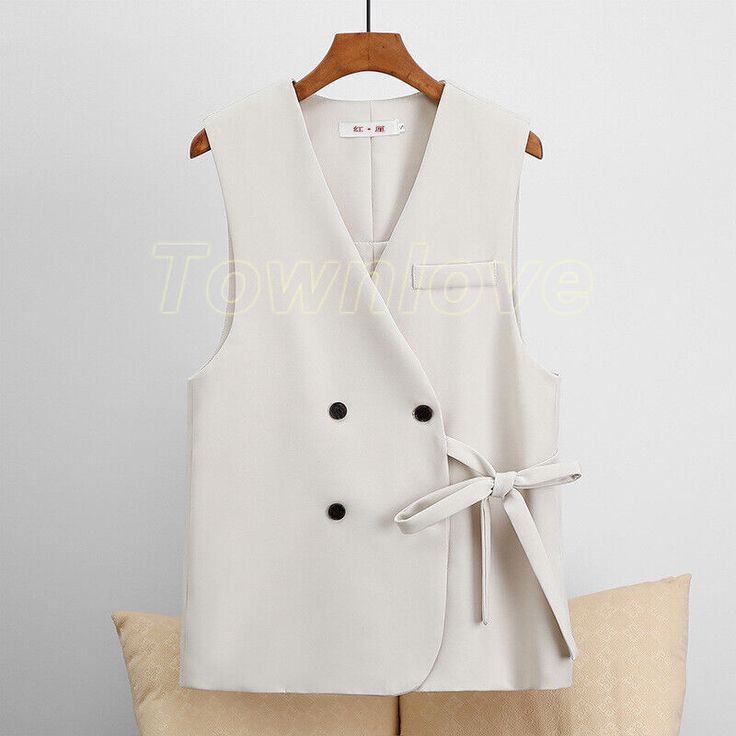 Women's Spring Suit Waistcoat V-Neck Slim Waistcoat Jacket Sleeveless Tops   Condition: 100%  Brand new & High quality  Asian Size: S M L XL 2XL 3XL  Material: polyester Color: Black，Beige Occasion : Casual, Fashion Due to manual measurement, please allow 2-3cm error Dear friend: If you feel difficult to choose the size ,you can feel free to contact us, we will give you some suggestion,but it is for you reference only.   Payment Auction Item Number, your Full Name and Shipping Address MUST be included in the Escrow payment. All payments are expected within 14  days after the auction is closed. All non-pay bidders will be reported to and get an unpaid warning from ebay. Combined Shipping for multiple items is available upon request. We offer discount on the Shipping & Handling Charge for an Spring Suit, Suit Waistcoat, Sleeveless Tops, Black Trousers, South Asia, Dear Friend, Middle East, Item Number, Tennis Shoes