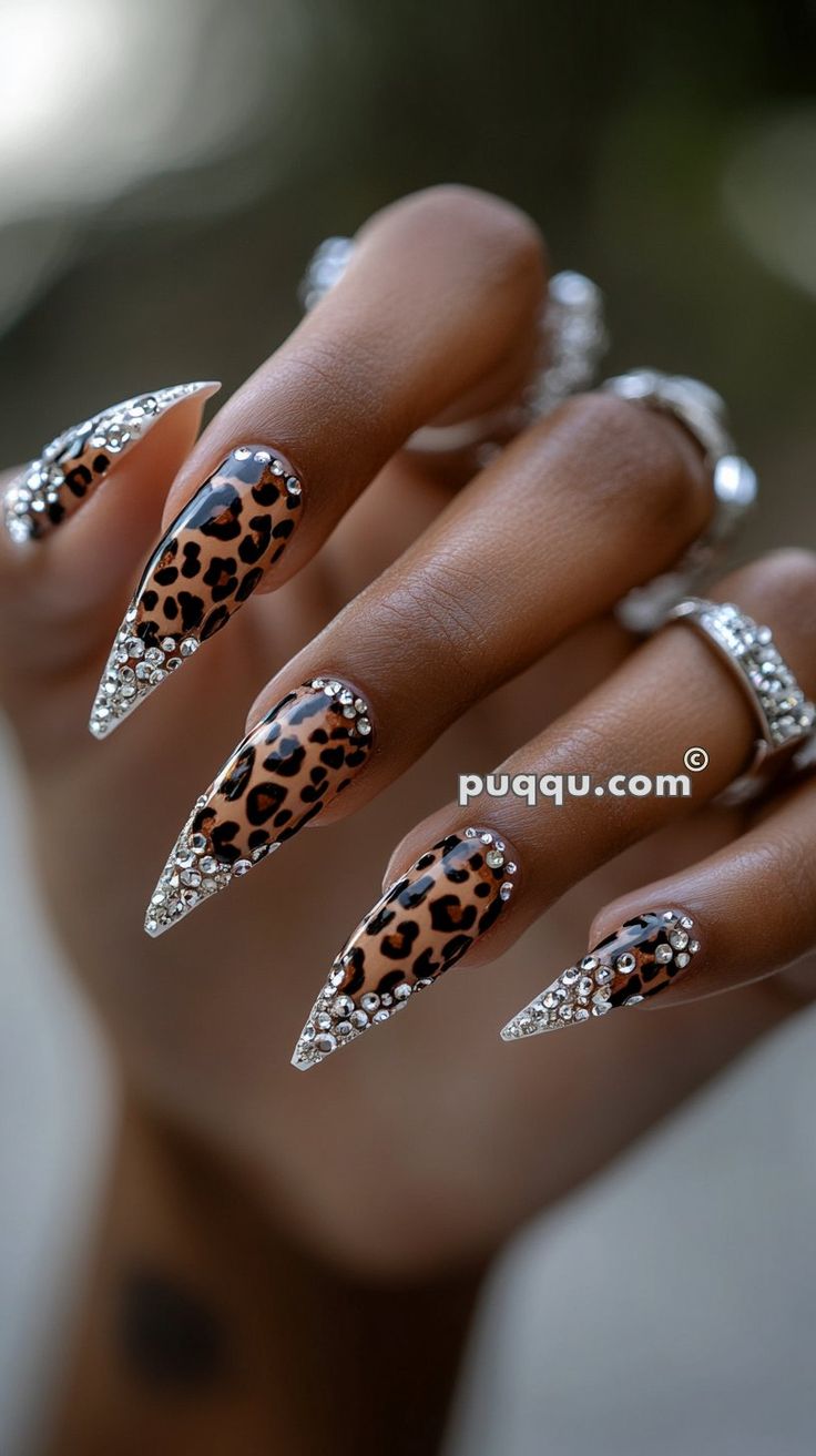 Fantasy Nails Designs, Jazzy Nails, Leopard Nail Designs, Leopard Print Nail, Gel Nail Tutorial, Cheetah Nail Designs, Fingernail Art, Pop Art Nails, Lace Nail Art