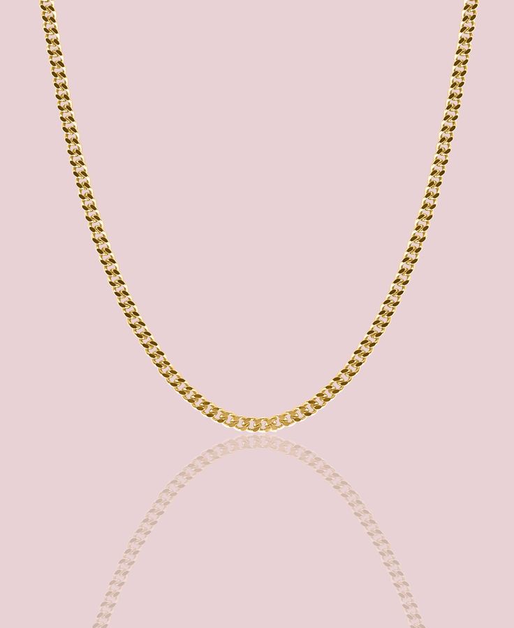 Close-up of Cuban Link Collection Necklace - 5mm Cuban Link Necklace, Cuban Link, Link Necklace, Come Together, Necklace Bracelet, Necklace Gold, Link Bracelets, Timeless Pieces, The Label