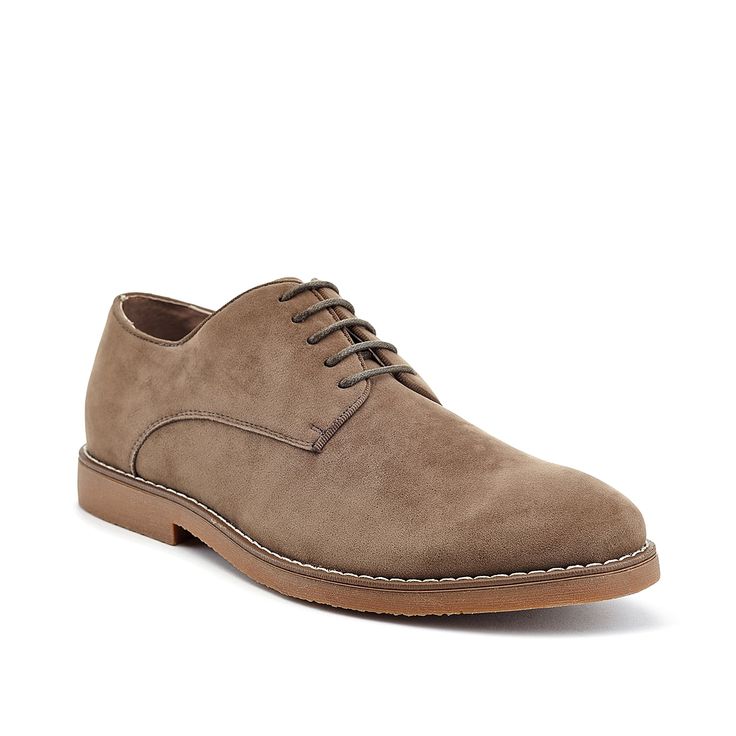 Adolfo-Colin Oxford The Colin oxford by Adolfo can up your work wear with its clean and sophisticated appeal. This lace-up lined with leather comes with a leather sock and cushioned insole to provide impressive comfort. Rubber sole keeps you supported in every step. Casual Brogue Lace-up Shoes For Work, Casual Lace-up Shoes With Brogue Detailing For Work, Goodyear Welted Lace-up Oxfords For Business Casual, Casual Oxford Shoes For Work, Fall Workwear Lace-up Oxfords, Workwear Oxford Shoes With Leather Sole, Fitted Plain Toe Oxfords For Work, Cap Toe Oxfords With Stitched Sole For Work, Suede Lace-up Shoes With Round Toe For Business Casual