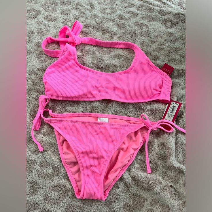 Medium Pink Target Bikini!!! Never Been Worn! Fits 4-6! Target Swimwear For Summer Swimming, Target Summer Swimwear For The Beach, Target Summer Swimwear For Beach Season, Target Summer Beach Swimwear, Summer Poolside Swimwear By Target, Target Swimwear For Summer Beach, Target Swimwear For Beach, Target Swimwear For Summer Vacation, Summer Stretch Swimwear By Target