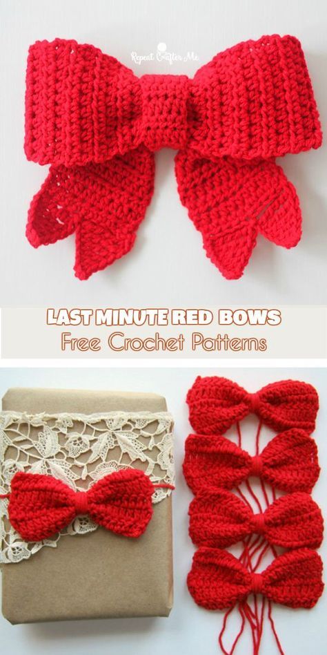 crocheted bows are the perfect way to add some flair to any outfit or dress