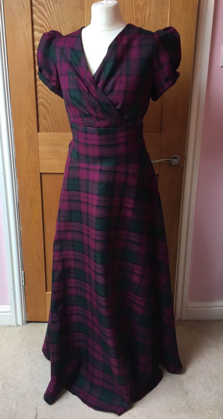 Tartan Dress Scottish Dress Sizes 6-22 Highland Dance - Etsy Edwardian Gowns, Highland Fling, Scottish Dress, Royal Stewart Tartan, Highland Dance, Red Or Black, Tartan Fabric, Tartan Dress, Dress Order