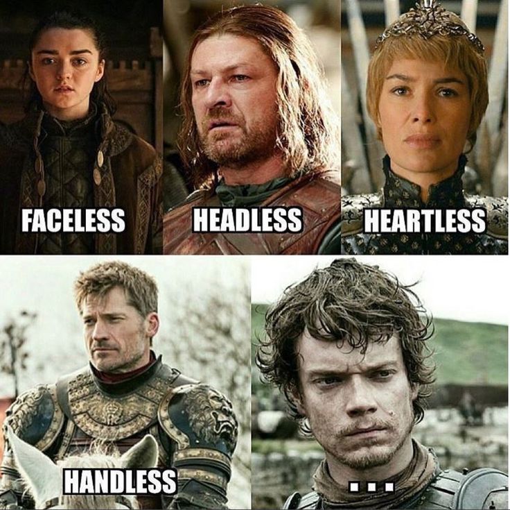 the four main characters in game of thrones