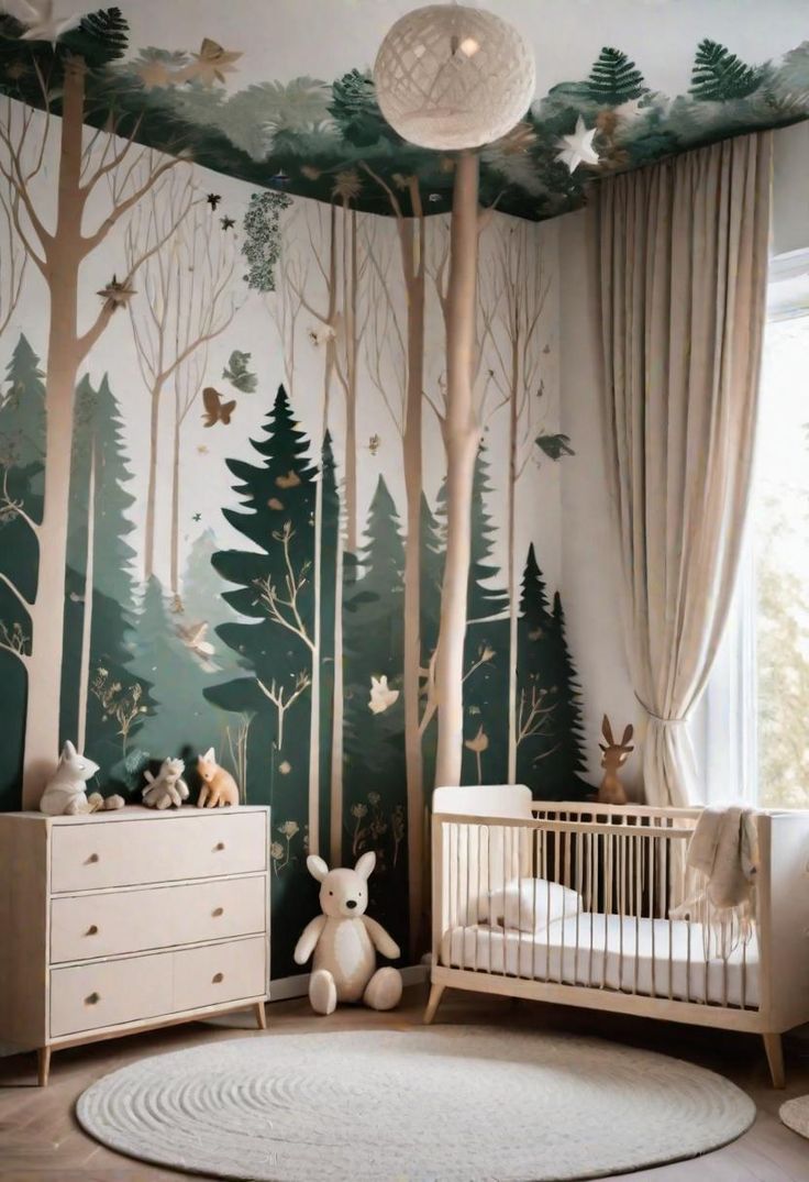 29 Serene Gender-Neutral Nursery Designs: Stylish & Inclusive Spaces for Every Baby Gender Neutral Nursery Design, Nursery Design Neutral, Baby Nursery Inspiration, Baby Room Neutral, Baby Room Themes, Nursery Room Design, Baby Boy Room Nursery, Baby Room Inspiration, Nursery Room Inspiration