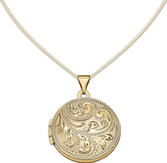 Elegant Gold Locket Necklace With Round Pendant, Elegant Antique Gold Jewelry With Coin Pendant, Elegant Antique Gold Coin Pendant Jewelry, Elegant 14k Gold Locket Necklace, Elegant Hallmarked Pendant Locket Necklace, Elegant Yellow Gold Locket Necklace For Anniversary, Wedding Yellow Gold Locket Necklace With Intricate Design, Yellow Gold Locket Necklace With Intricate Design For Wedding, Elegant Yellow Gold Locket Necklace For Keepsake