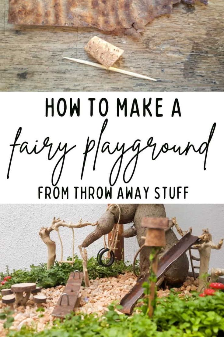 Fairy Garden Bed, Fairy Playground, Garden Ideas Homemade, Fairy Woods, Witch Ideas, Hobbit Garden, Kids Fairy Garden, Hobbit Holes, House Pumpkin