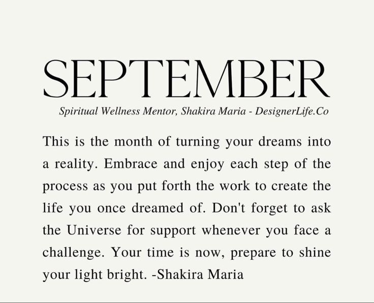 an advertisement for a women's fashion brand with the words september written in black