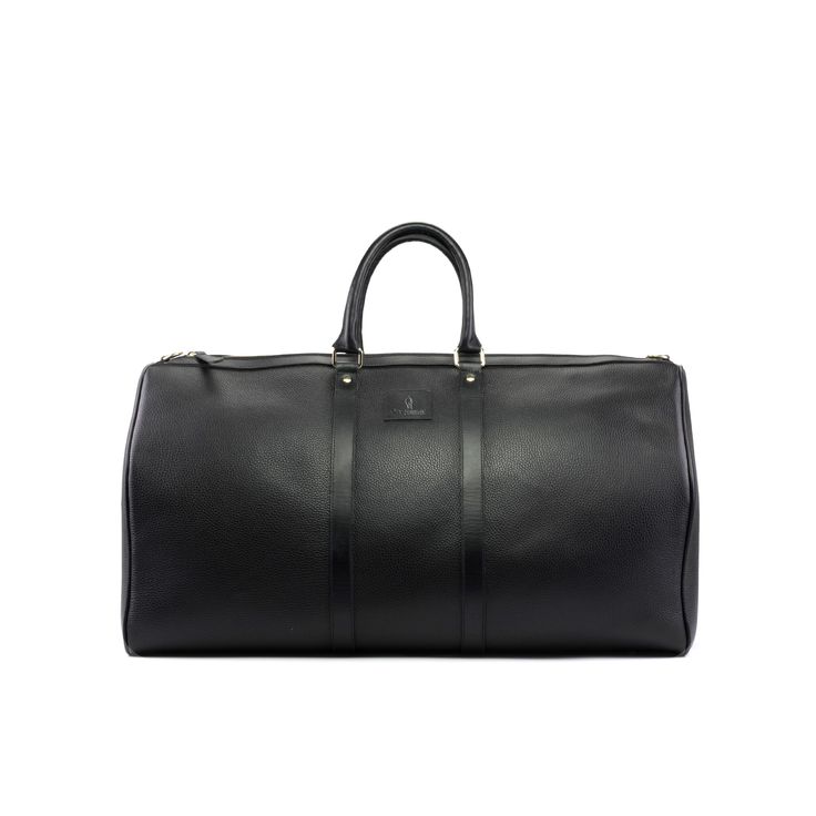 Heavy hardware and durable leather straps make our Duffle Bag durable and suitable for all your travel... whether on vacation or simply heading to the office. Designed to be as spacious and long-lasting as you need. Its dimensions are 24 x 12.6 x 11.4 inches / 61 x 32 x 29 cm (width x height x depth) THE DETAILS: Materials: black full grain italian calf leather + black box Italian calf leather + red box italian leather shoulder strap lining: Dark Brown Fabric THE FINE PRINT: Production timeline/ Classic Everyday Rectangular Travel Bag, Classic Rectangular Everyday Travel Bag, Designer Travel Bag With Leather Handles For Everyday, Designer Travel Bag With Large Capacity For Everyday Use, Designer Large Capacity Travel Bag For Everyday, Classic Travel Bag With Palladium Hardware, Classic Rectangular Duffle Bag With Leather Trim, Classic Tote Luggage With Leather Trim, Classic Rectangular Travel Bag With Leather Handles