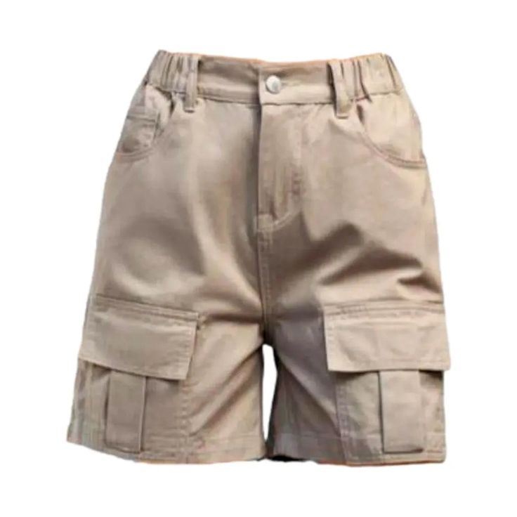 Add a pop of colorful to your summer wardrobe with our women's color cargo jean shorts from the 2024 Summer Collection.Distinctive Features: Fashion Forward: These cargo jean shorts are the epitome of chic, adding a touch of street vibe style to any outfit. Bold Color Palette: Drenched in a palette inspired by safari and elevated-rise fashion, these shorts are an ode to the season. Straight Leg Cut: Embrace the straight leg fit of these shorts that flatters any body type and adds a touch of soph Summer Khaki Cargo Pants With Built-in Shorts, Trendy Shorts With Pockets Short Length, Trendy Shorts With Pockets, Trendy Summer Shorts With Pockets, Summer Cargo Shorts With Cargo Pockets, Khaki Shorts With Pockets For Summer, Khaki Summer Shorts With Pockets, Short Cargo Pants With Built-in Shorts For Summer, Summer Khaki Shorts With Pockets