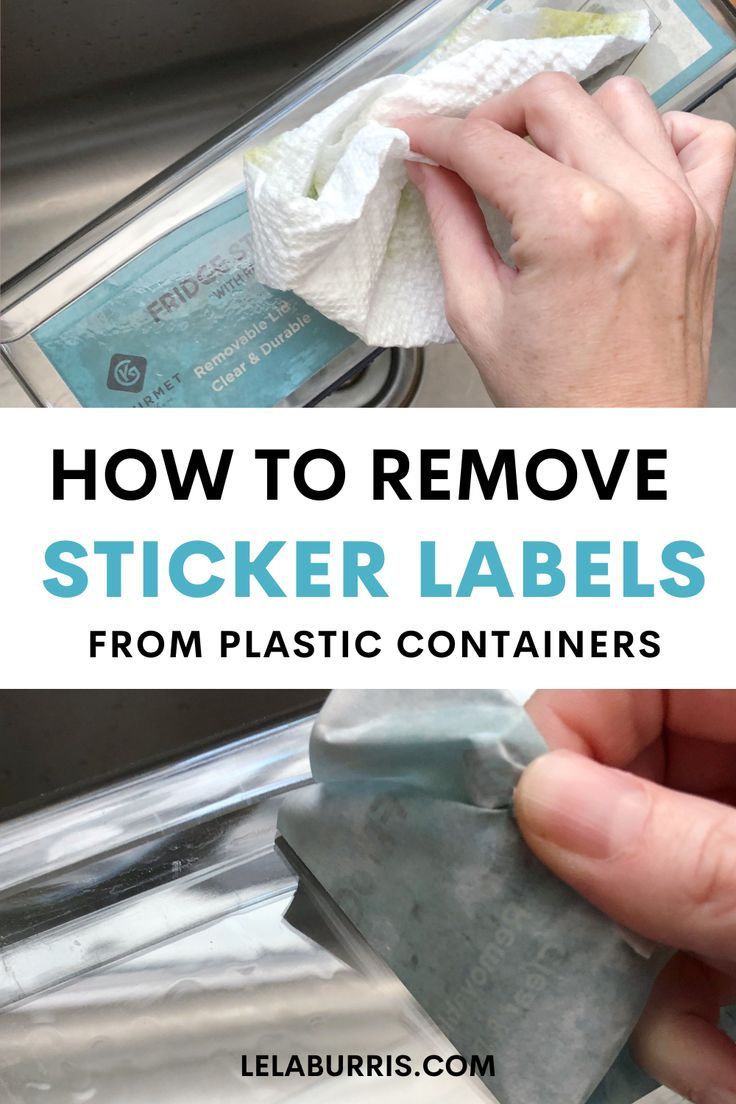 sticker label removal from plastic organizer containers Get Stickers Off, Remove Sticky Labels, How To Remove Adhesive, Removing Stickers, Remove Sticker Residue, Kitchen Organizing Ideas, Remove Sticky Residue, Sticker Organization, Sticky Labels