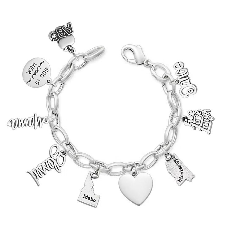 Create Your Own | James Avery Sterling Silver Charm Bracelet, James Avery, Silver Charm Bracelet, Sterling Silver Charm, Silver Charms, Create Your, Create Your Own, Charms, Charm Bracelet