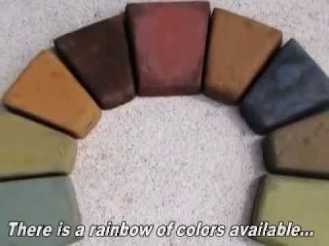 there is a rainbow of colors available on the tile in this photo and it says, there is a rainbow of colors available