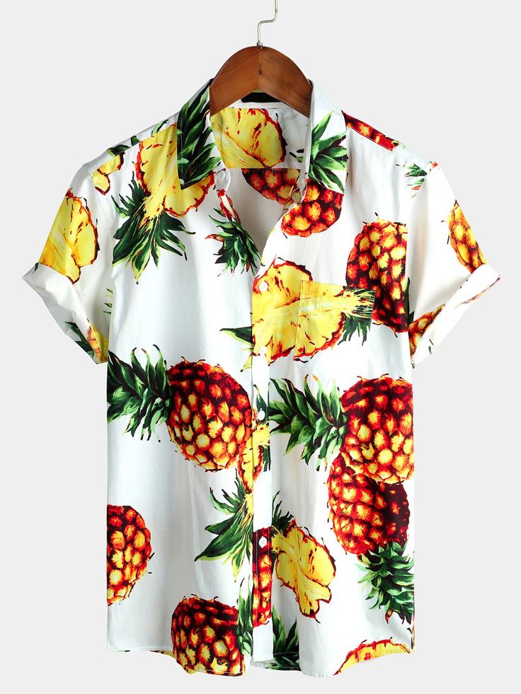 Summer Short Sleeve Button-up Shirt With Pockets, Summer Button-up Short Sleeve Shirt With Pockets, Short Sleeve Button-up Shirt With Pockets For Summer, Summer Collared Hawaiian Shirt With Pockets, Collared Hawaiian Shirt With Pockets For Summer, Summer Beach Shirt With Pockets, Summer Beach Short Sleeve Shirt With Pockets, Summer White Camp Shirt With Pockets, White Summer Camp Shirt With Pockets