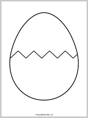 an easter egg with wavy lines on it