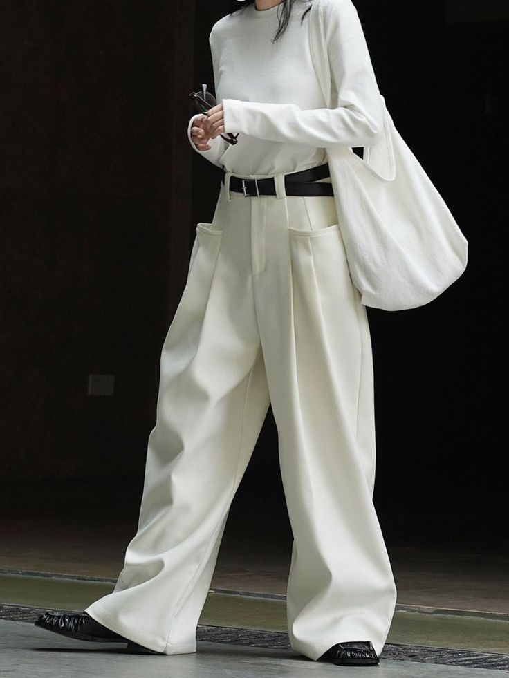 Moon Fashion, Mens Dress Pants, Colored Pants, Pantalon Large, Fitted Trousers, Suit Pants, Casual Black, 가을 패션, Type Of Pants