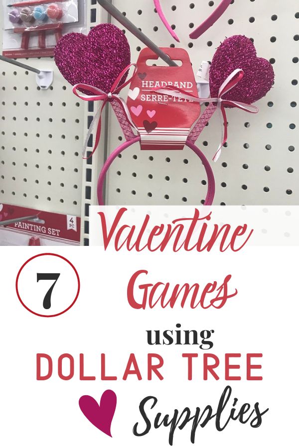 valentine's day games using dollar tree supplies