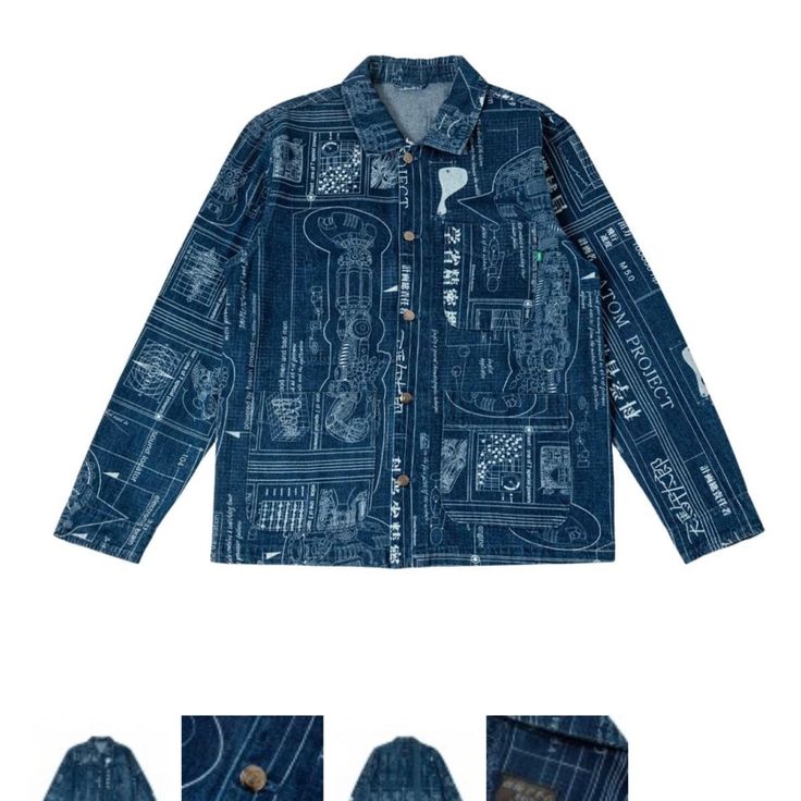 Deadstock, New In Bag, Size Xl, Buttoned Denim Jacket Boys Denim Jacket, Boys Denim Jeans, Men Denim Jacket, Astro Boy, Boys Denim, Workwear Jacket, Hot Sneakers, Denim Jacket Men, Denim Jean Jacket