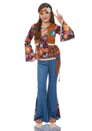 70s Dress Up Ideas, Hippie Costume Kids, 70s Outfit Ideas, 70s Dress Up, Hippy Fancy Dress, 70s Outfits Ideas, Shoes Costume, Dress Up Ideas, 70s Outfit