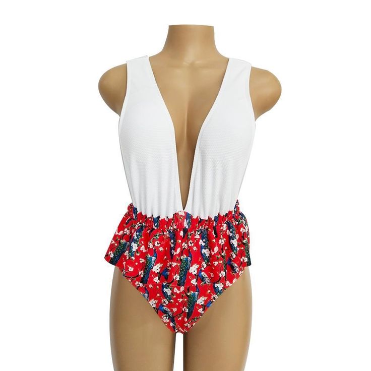 Buy More! Save More!

Size: S,M,L,XL


Pattern : Floral Print
Fabric: Polyester

Color: Pink,White Casual White V-neck Swimwear, V-neck One Piece For Spring And Summer, Spring V-neck Beachwear Bodysuit, White V-neck One Piece For Summer, White V-neck Bodysuit For Swimming, White V-neck Bodysuit For Vacation, White V-neck Summer Bodysuit, White V-neck One Piece For Swimming, White V-neck One Piece For Vacation