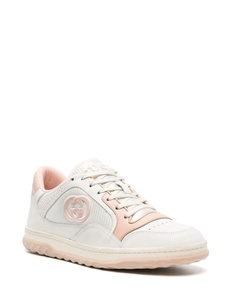 Gucci MAC80 Leather Sneakers - Farfetch Sporty Gucci Sneakers With Embossed Logo, Gucci Sneakers With Embossed Logo And Round Toe, White Calf Leather Sneakers With Branded Heel Counter, Gucci Low-top Sneakers With Perforated Toe Box, Casual Gucci Sneakers With Embossed Logo, Gucci White Sneakers With Textured Sole, Gucci Leather Sneakers With Perforated Toe Box, Gucci Sneakers With Textured Sole And Round Toe, Gucci Low-top Sneakers With Textured Sole