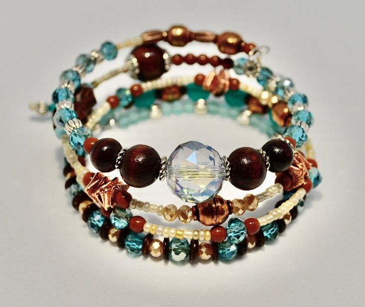 This Beaded Bracelets item by BNJewelryAndArtwork has 13 favorites from Etsy shoppers. Ships from Bradenton, FL. Listed on Apr 20, 2023 Turquoise Wrap Bracelet, Rare Beads, Beaded Things, Boho Wrap Bracelet, Wire Bracelets, Jewelry Swarovski, White Jewelry Box, Sparkly Jewelry, Gold Armband