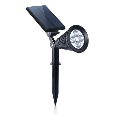 Solar Powered Spot Lights Outdoor Waterproof Landscape LED Spotlights Bright Security Lighting 400LM IP65 6-9h Working Time Black Security Lighting, Spot Lights, Battery Operated Lights, Lights Outdoor, Led Spotlight, Security Lights, Home Decor Lights, Outdoor Solar, Solar Powered