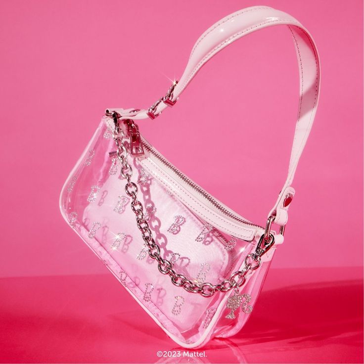 Nwt Sparkling Bling Crystal Rhinestone Barbie Logo Pink Shoulder Bag Purse This Beautiful Crystal Rhinestone Barbie Purse Is Great For Any Occasion! Barbie Theme: Wedding, Prom, Quincenera, Sweet 16 Make A Perfect Birthday Gift & Great Conversation Piece Everybody Loves These Shoes - You Will Get Tons Of Compliments Dress As Barbie Like The Movie - Great Halloween Costume Just Add A Pink Skirt Or Dress And You Have A Costume! We Sell The Shoes Too! Please See Our Other Listings Condition: Brand Barbie Purses Handbags, Barbie Collaboration, Aldo Purses, Great Halloween Costumes, Barbie Core, Aldo Handbags, Barbie Logo, Barbie Theme, Pink Shoulder Bag