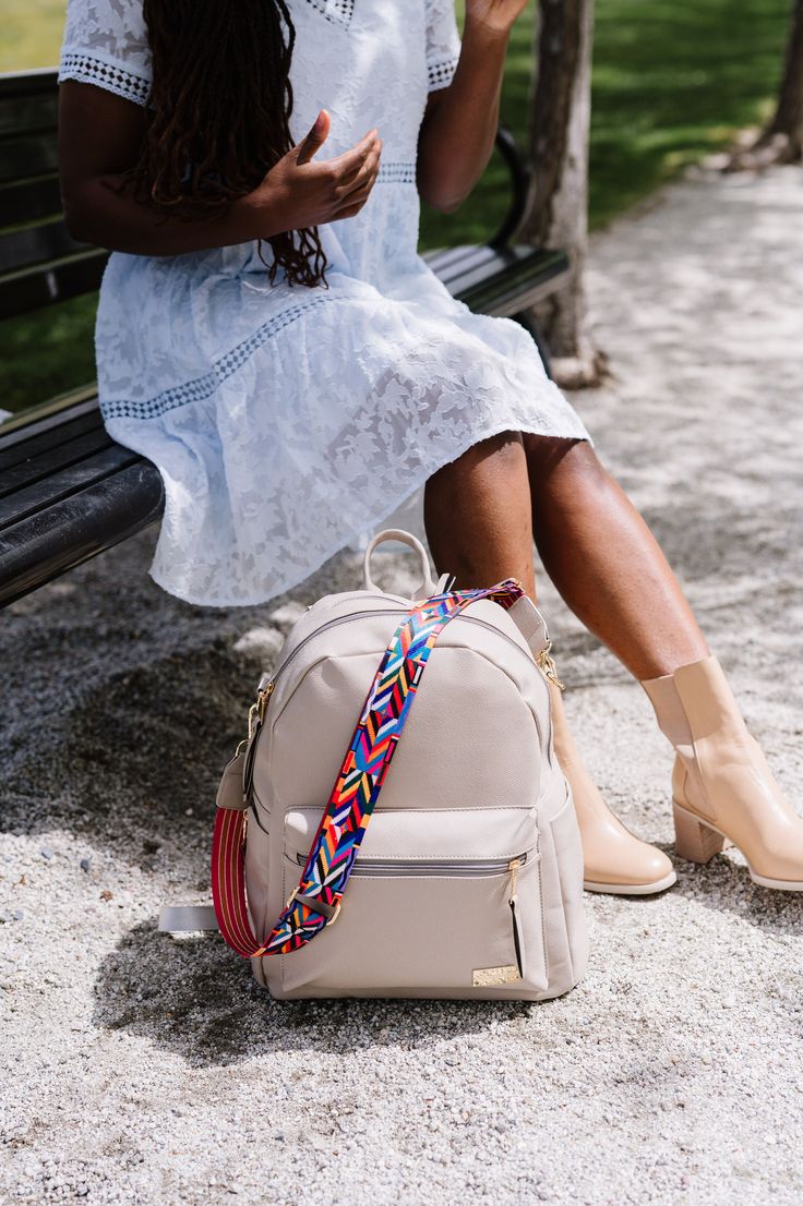 The backpack we’ve been dreaming of, testing, and planning for the past few months is finally here! Say hello to the bag you’re about to obsess over: the Sonoma. The Sonoma is the versatile staple piece that your closet has been begging for. This backpack can have as many roles as you do, and the Sonoma plays them all with ease and style. It’s incredible for moms, commuters, students, travelers—everyone, everywhere. This beauty is made from sturdy, but not stiff, vegan leather that will rise to Convertible Bags, Backpack Straps, Modern Chic, Chic Boutique, Staple Pieces, Say Hello, Camera Bag, Convertible, Vegan Leather