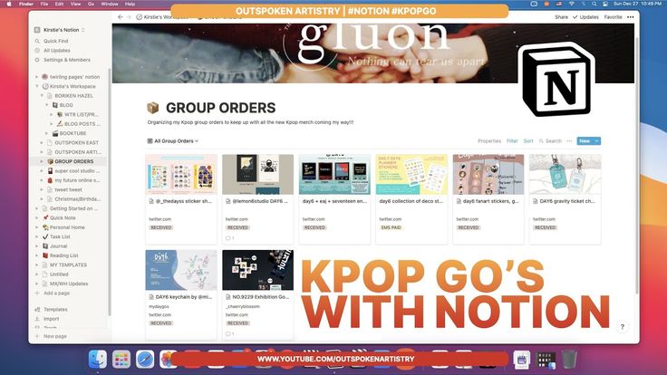 an image of a web page with the words kpop's with notation on it